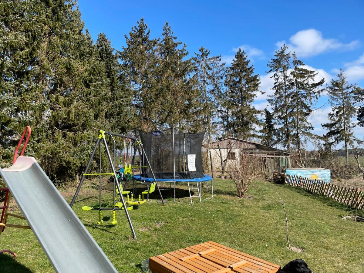 Landhaus Mit Pool, Bungalow In Der Natur Hohenbollentin Zewnętrze zdjęcie